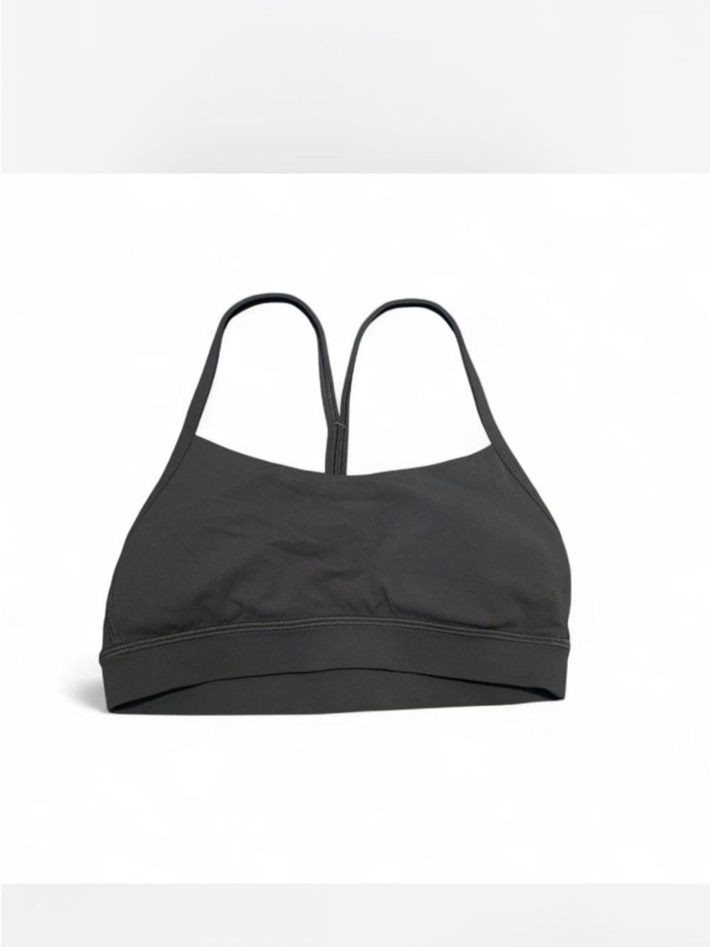 lululemon Flow Y Bra in Forest Green size 4 excellent condition